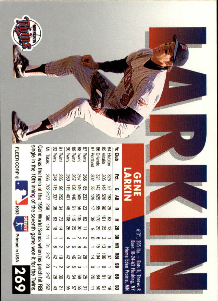 B2067- 1993 Fleer Baseball Cards 251-500 +Rookies -You Pick- 15+ FREE US SHIP - Picture 39 of 485