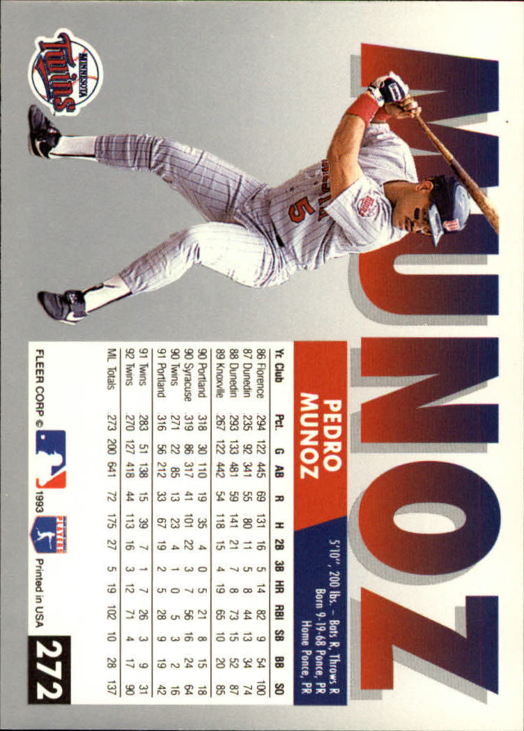 B2067- 1993 Fleer Baseball Cards 251-500 +Rookies -You Pick- 15+ FREE US SHIP - Picture 45 of 485