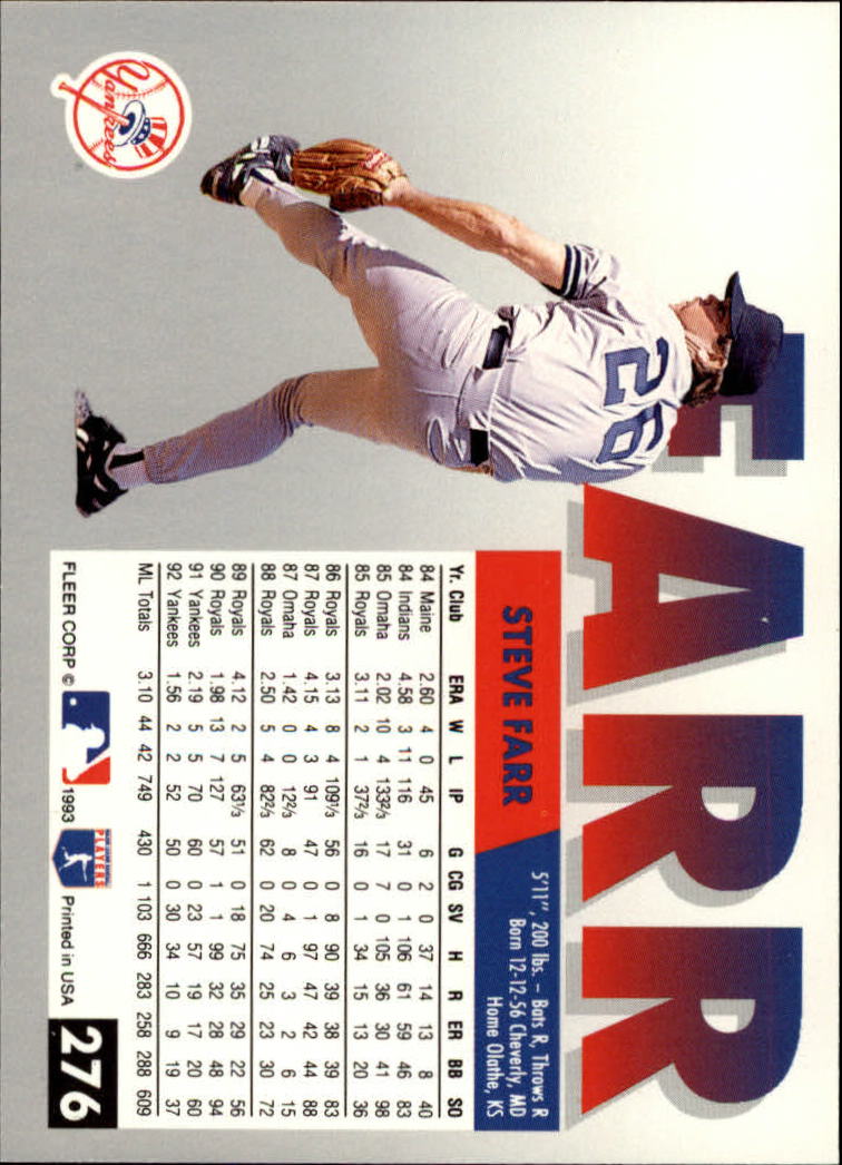 B2067- 1993 Fleer Baseball Cards 251-500 +Rookies -You Pick- 15+ FREE US SHIP - Picture 51 of 485