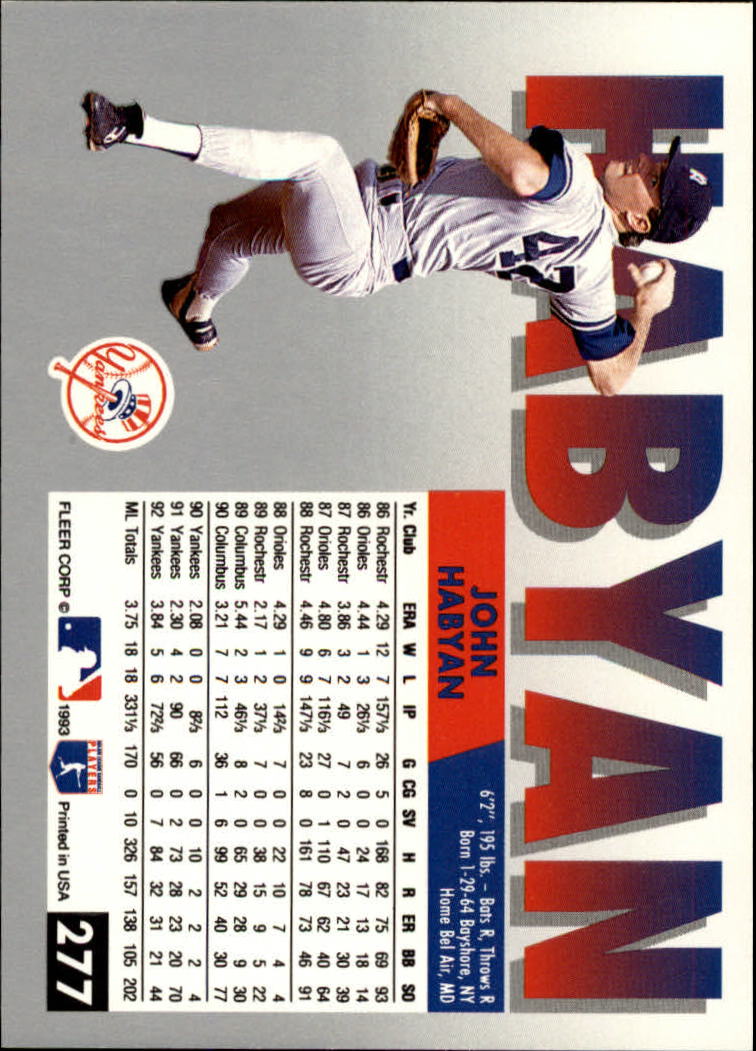 B2067- 1993 Fleer Baseball Cards 251-500 +Rookies -You Pick- 15+ FREE US SHIP - Picture 53 of 485