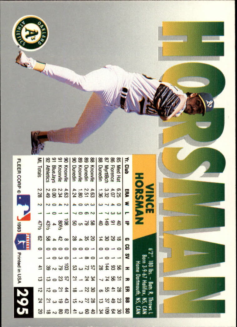 B2067- 1993 Fleer Baseball Cards 251-500 +Rookies -You Pick- 15+ FREE US SHIP - Picture 89 of 485