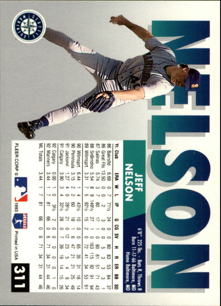 B2067- 1993 Fleer Baseball Cards 251-500 +Rookies -You Pick- 15+ FREE US SHIP - Picture 121 of 485