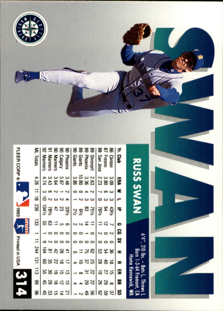 B2067- 1993 Fleer Baseball Cards 251-500 +Rookies -You Pick- 15+ FREE US SHIP - Picture 127 of 485
