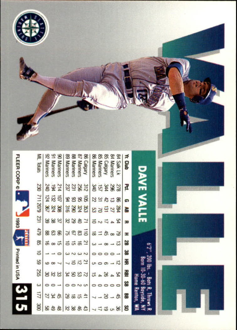 B2067- 1993 Fleer Baseball Cards 251-500 +Rookies -You Pick- 15+ FREE US SHIP - Picture 129 of 485