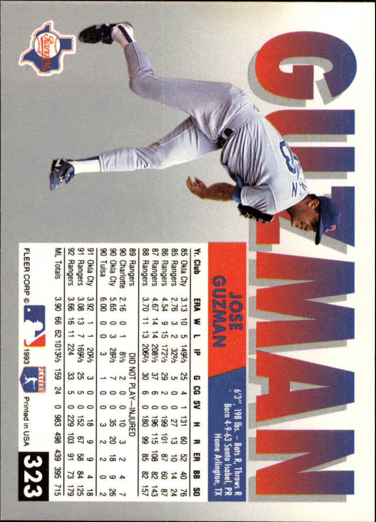 B2067- 1993 Fleer Baseball Cards 251-500 +Rookies -You Pick- 15+ FREE US SHIP - Picture 145 of 485