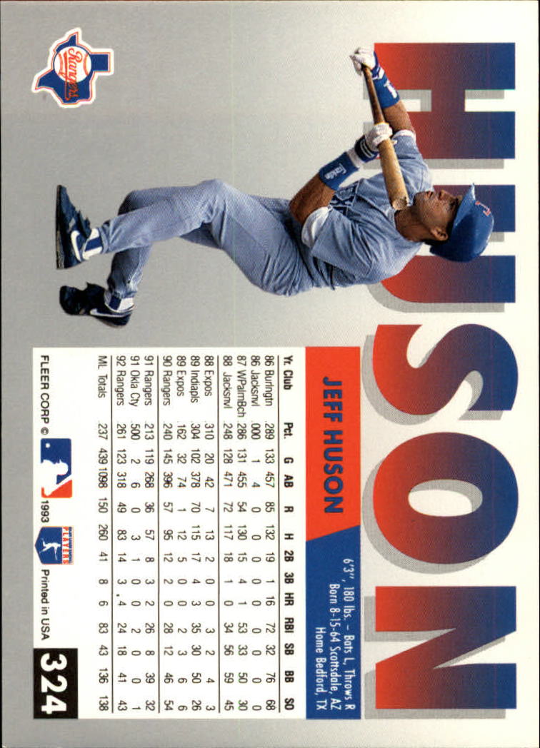 B2067- 1993 Fleer Baseball Cards 251-500 +Rookies -You Pick- 15+ FREE US SHIP - Picture 147 of 485