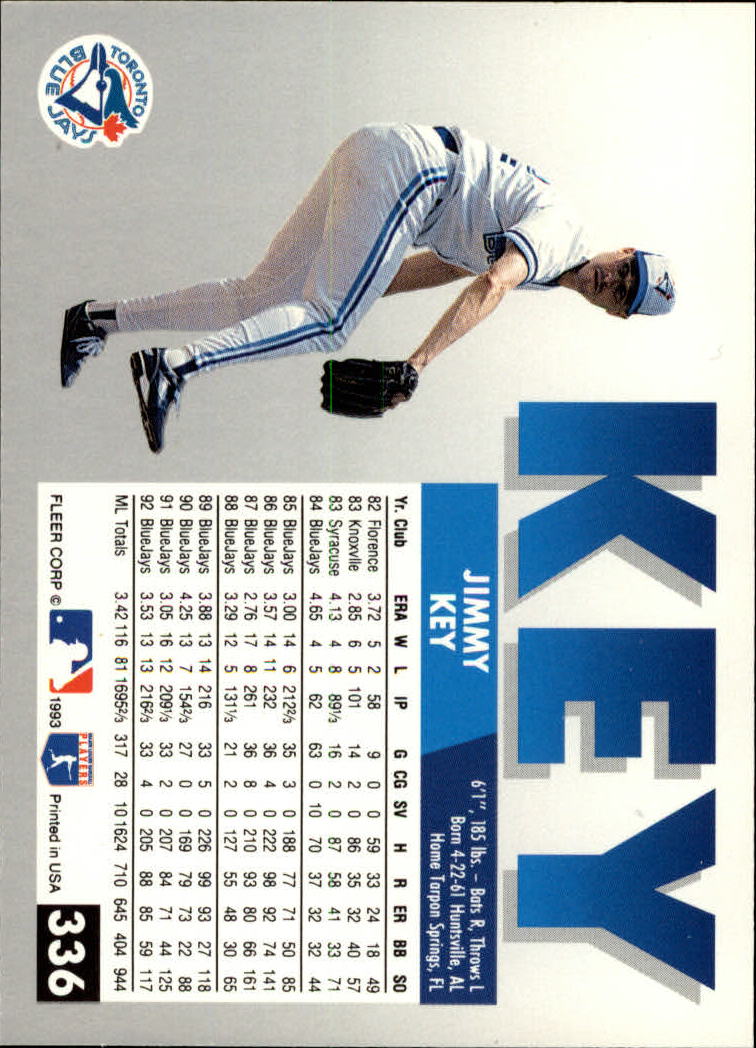 B2067- 1993 Fleer Baseball Cards 251-500 +Rookies -You Pick- 15+ FREE US SHIP - Picture 171 of 485