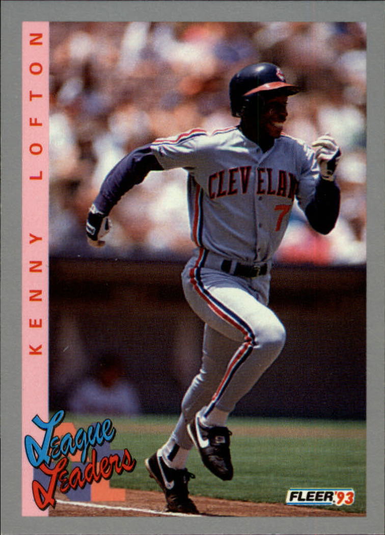 1993 Fleer #346 Kenny Lofton LL