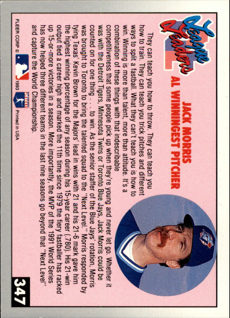 B2067- 1993 Fleer Baseball Cards 251-500 +Rookies -You Pick- 15+ FREE US SHIP - Picture 193 of 485