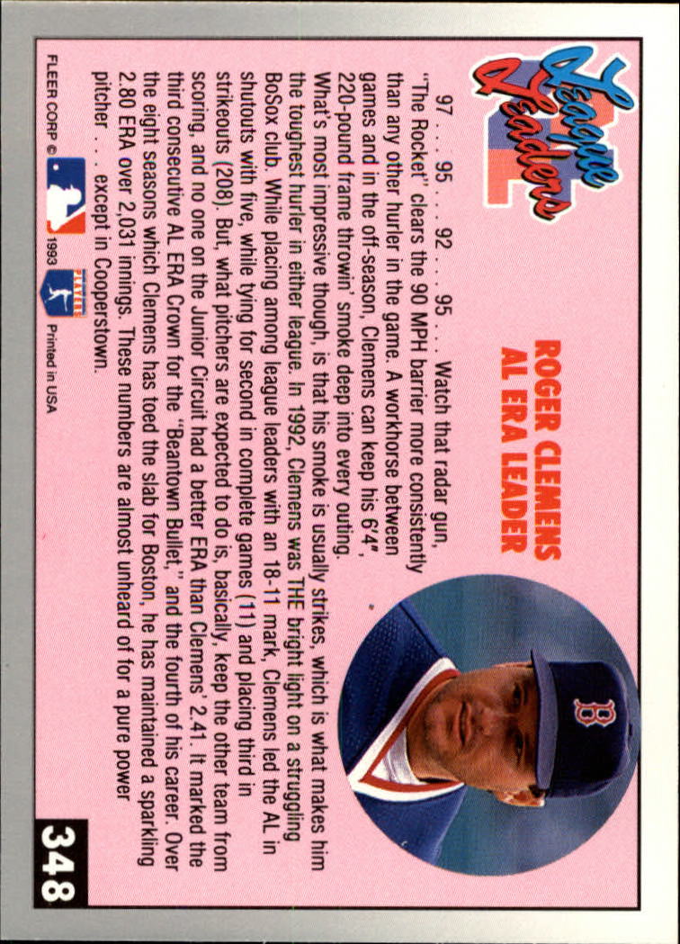 B2067- 1993 Fleer Baseball Cards 251-500 +Rookies -You Pick- 15+ FREE US SHIP - Picture 195 of 485
