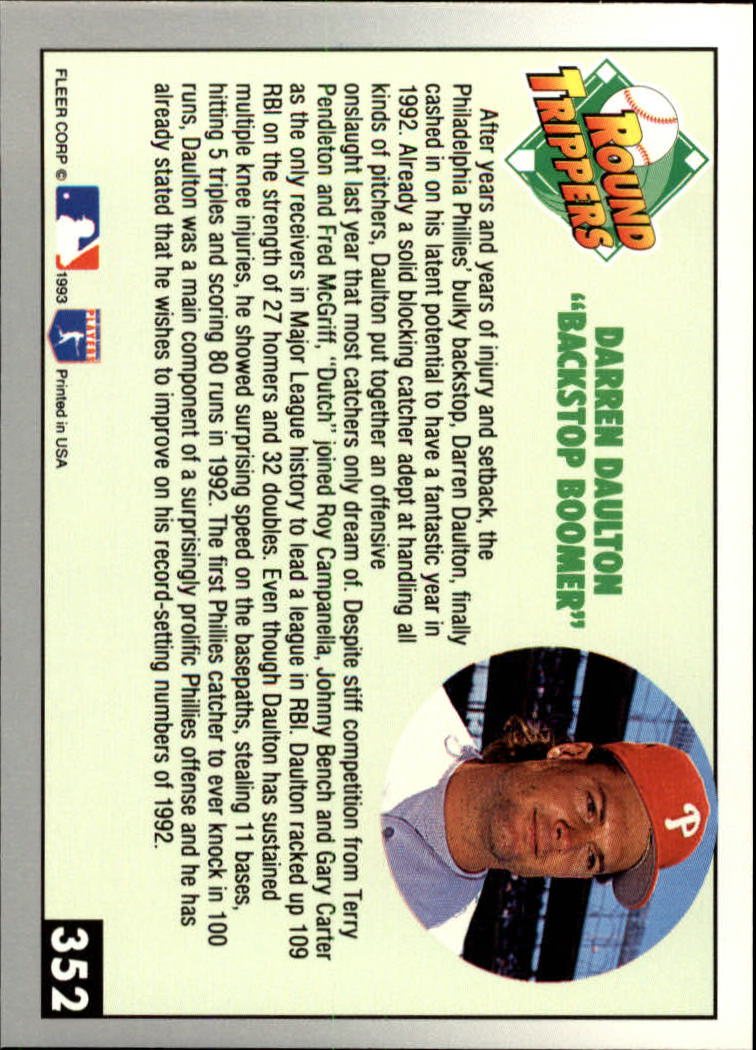 B2067- 1993 Fleer Baseball Cards 251-500 +Rookies -You Pick- 15+ FREE US SHIP - Picture 203 of 485