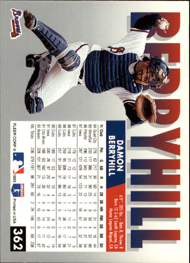 B2067- 1993 Fleer Baseball Cards 251-500 +Rookies -You Pick- 15+ FREE US SHIP - Picture 223 of 485