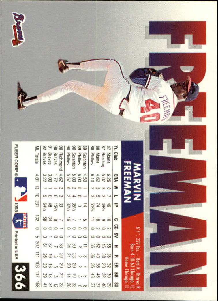 B2067- 1993 Fleer Baseball Cards 251-500 +Rookies -You Pick- 15+ FREE US SHIP - Picture 231 of 485