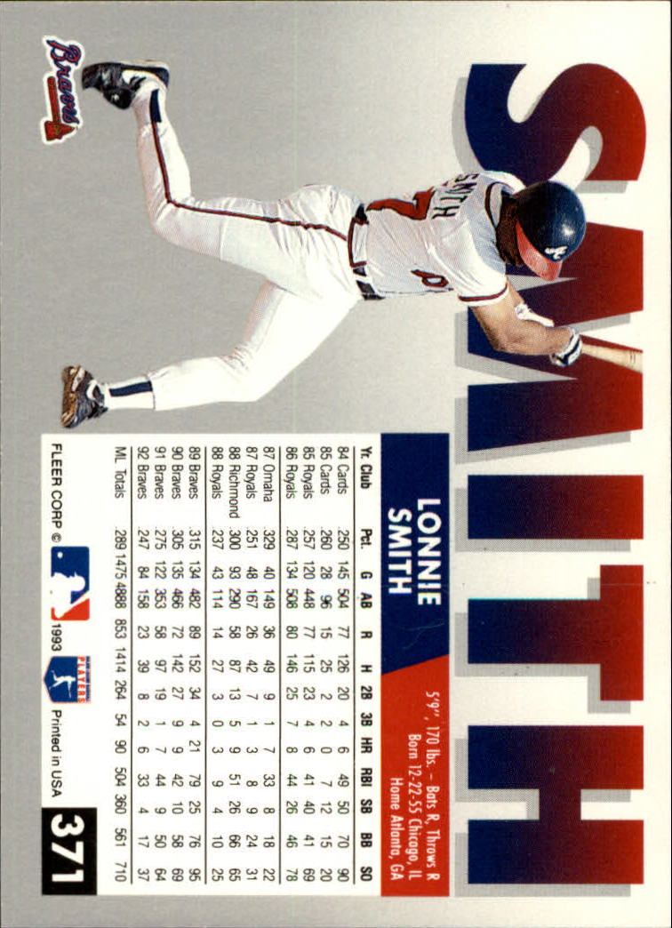 B2067- 1993 Fleer Baseball Cards 251-500 +Rookies -You Pick- 15+ FREE US SHIP - Picture 239 of 485