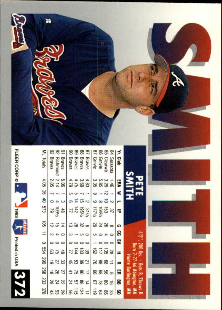 B2067- 1993 Fleer Baseball Cards 251-500 +Rookies -You Pick- 15+ FREE US SHIP - Picture 241 of 485