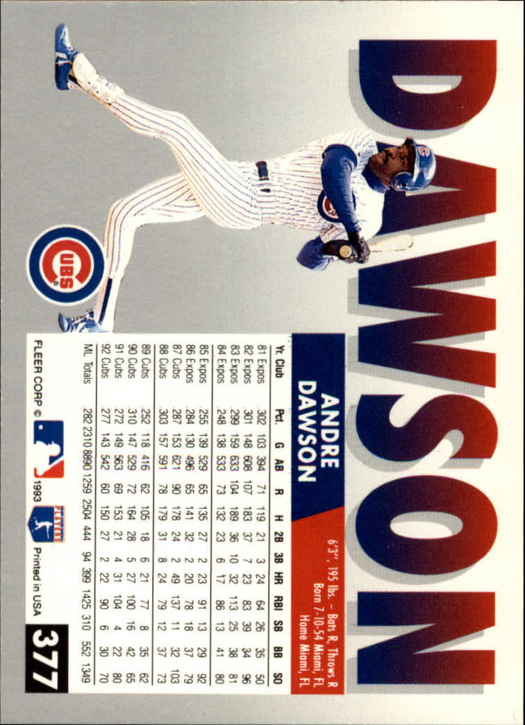 B2067- 1993 Fleer Baseball Cards 251-500 +Rookies -You Pick- 15+ FREE US SHIP - Picture 251 of 485