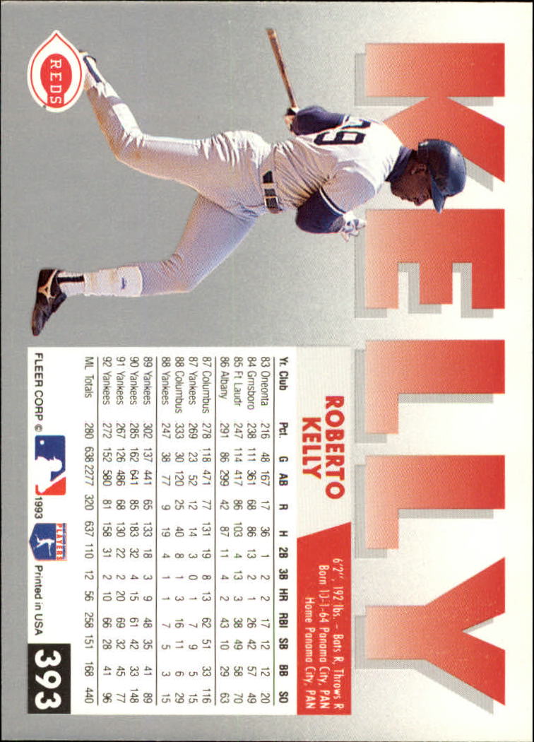 B2067- 1993 Fleer Baseball Cards 251-500 +Rookies -You Pick- 15+ FREE US SHIP - Picture 281 of 485