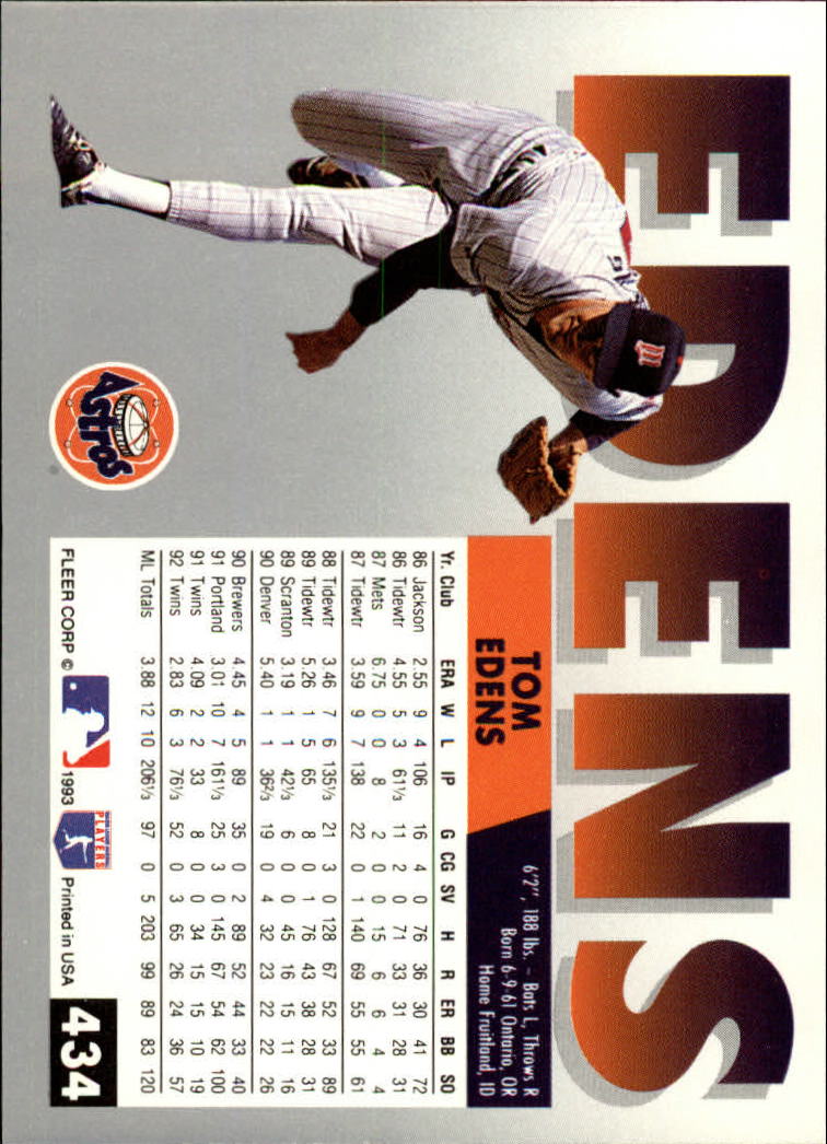 B2067- 1993 Fleer Baseball Cards 251-500 +Rookies -You Pick- 15+ FREE US SHIP - Picture 357 of 485