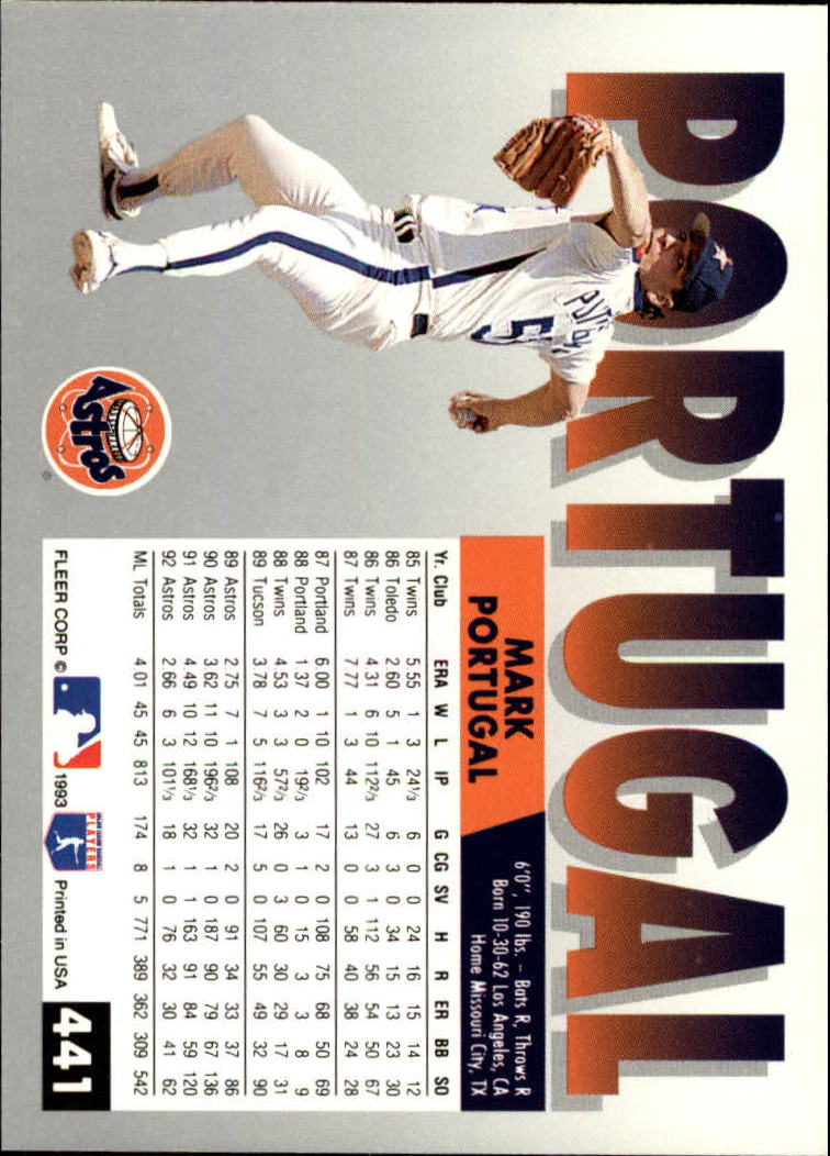 B2067- 1993 Fleer Baseball Cards 251-500 +Rookies -You Pick- 15+ FREE US SHIP - Picture 371 of 485