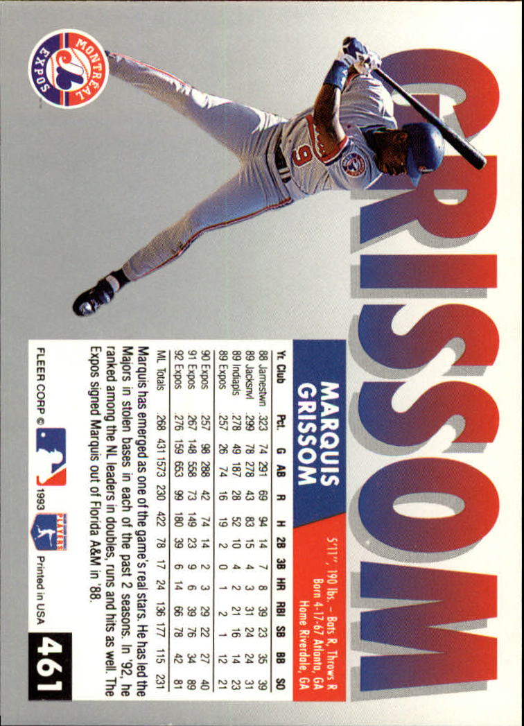 B2067- 1993 Fleer Baseball Cards 251-500 +Rookies -You Pick- 15+ FREE US SHIP - Picture 409 of 485