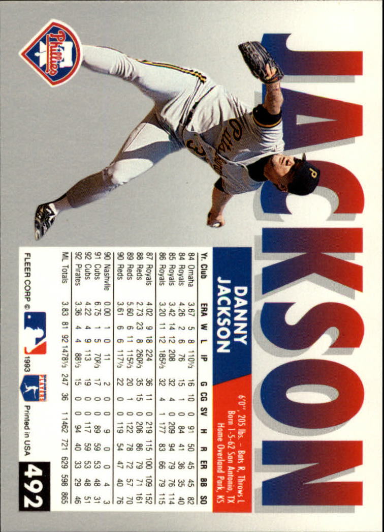 B2067- 1993 Fleer Baseball Cards 251-500 +Rookies -You Pick- 15+ FREE US SHIP - Picture 471 of 485