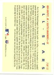 1993 Fleer All-Stars #AL7 Ken Griffey Jr. AL back image