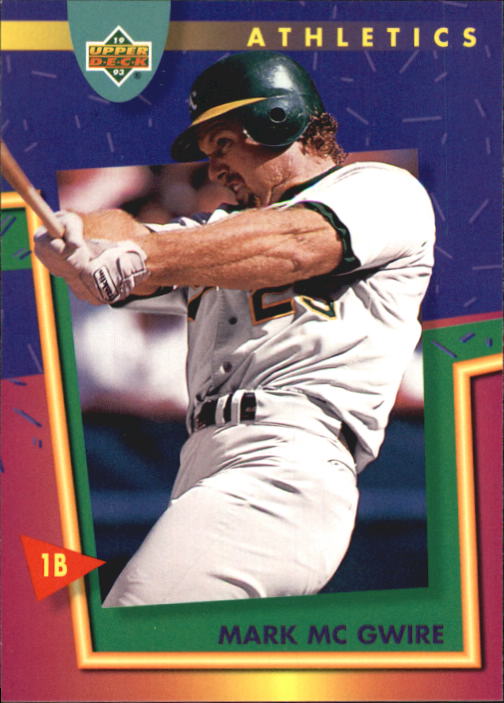 1993 Fun Pack #51 Mark McGwire