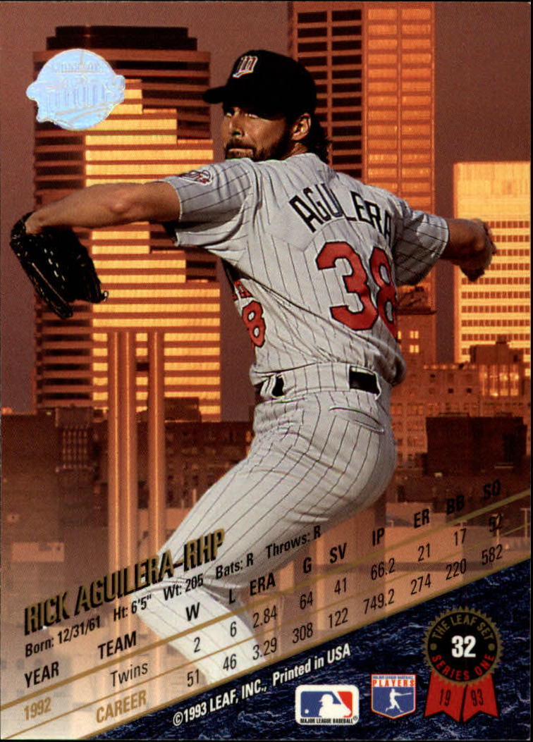 B6520- 1993 Leaf Baseball Card #s 1-249 +Rookies -You Pick- 15+ FREE US SHIP - Picture 65 of 483