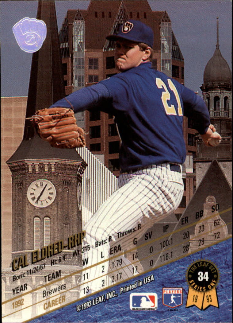 B6520- 1993 Leaf Baseball Card #s 1-249 +Rookies -You Pick- 15+ FREE US SHIP - Picture 69 of 483