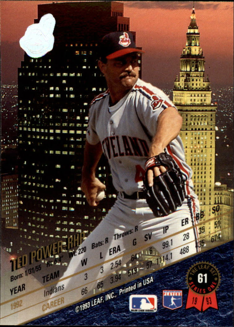 B6520- 1993 Leaf Baseball Card #s 1-249 +Rookies -You Pick- 15+ FREE US SHIP - Picture 123 of 483