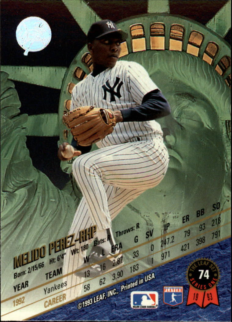 B6520- 1993 Leaf Baseball Card #s 1-249 +Rookies -You Pick- 15+ FREE US SHIP - Picture 149 of 483