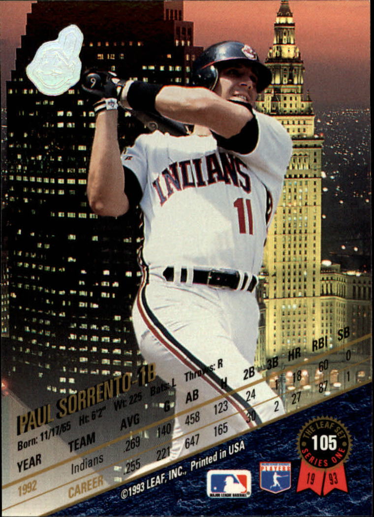 B6520- 1993 Leaf Baseball Card #s 1-249 +Rookies -You Pick- 15+ FREE US SHIP - Picture 211 of 483