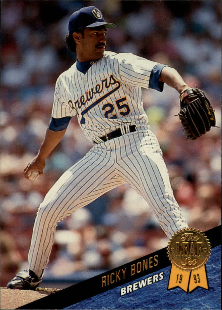 B6520- 1993 Leaf Baseball Card #s 1-249 +Rookies -You Pick- 15+ FREE US SHIP - Picture 244 of 483