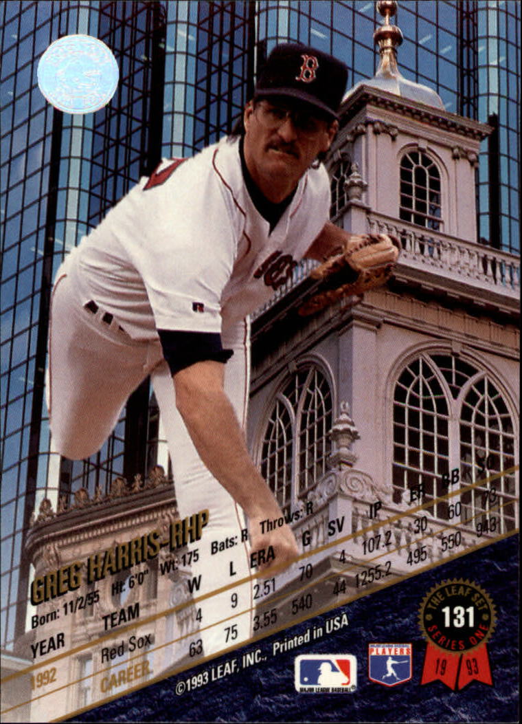 B6520- 1993 Leaf Baseball Card #s 1-249 +Rookies -You Pick- 15+ FREE US SHIP - Picture 263 of 483