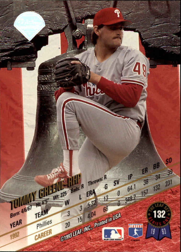 B6520- 1993 Leaf Baseball Card #s 1-249 +Rookies -You Pick- 15+ FREE US SHIP - Picture 265 of 483