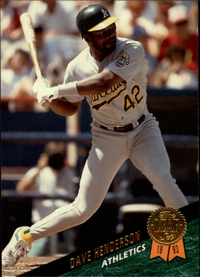 B6520- 1993 Leaf Baseball Card #s 1-249 +Rookies -You Pick- 15+ FREE US SHIP - Picture 278 of 483