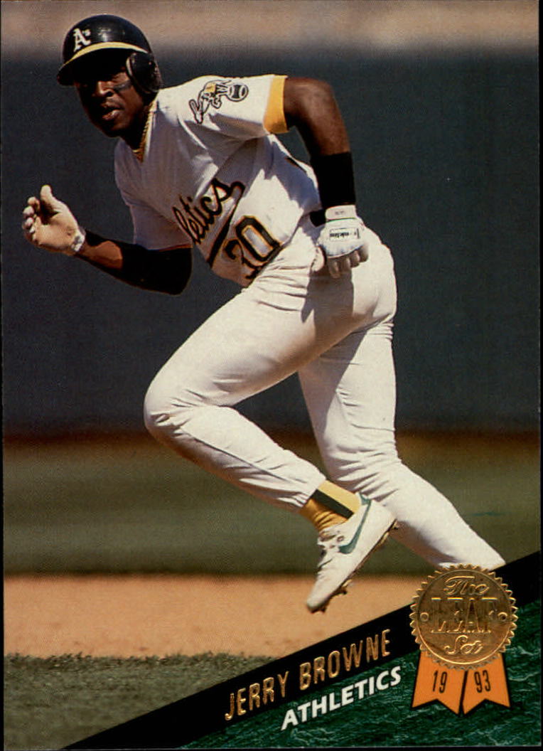 B6520- 1993 Leaf Baseball Card #s 1-249 +Rookies -You Pick- 15+ FREE US SHIP - Picture 300 of 483