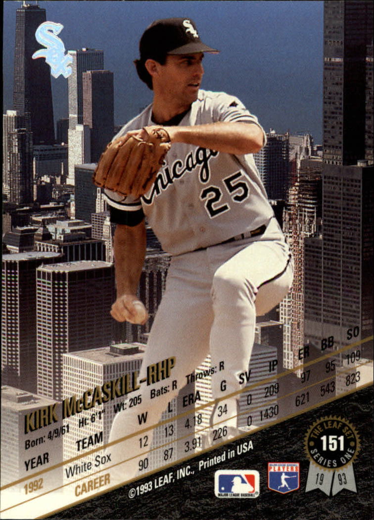 B6520- 1993 Leaf Baseball Card #s 1-249 +Rookies -You Pick- 15+ FREE US SHIP - Picture 303 of 483