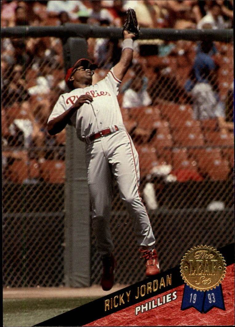 B6520- 1993 Leaf Baseball Card #s 1-249 +Rookies -You Pick- 15+ FREE US SHIP - Picture 338 of 483