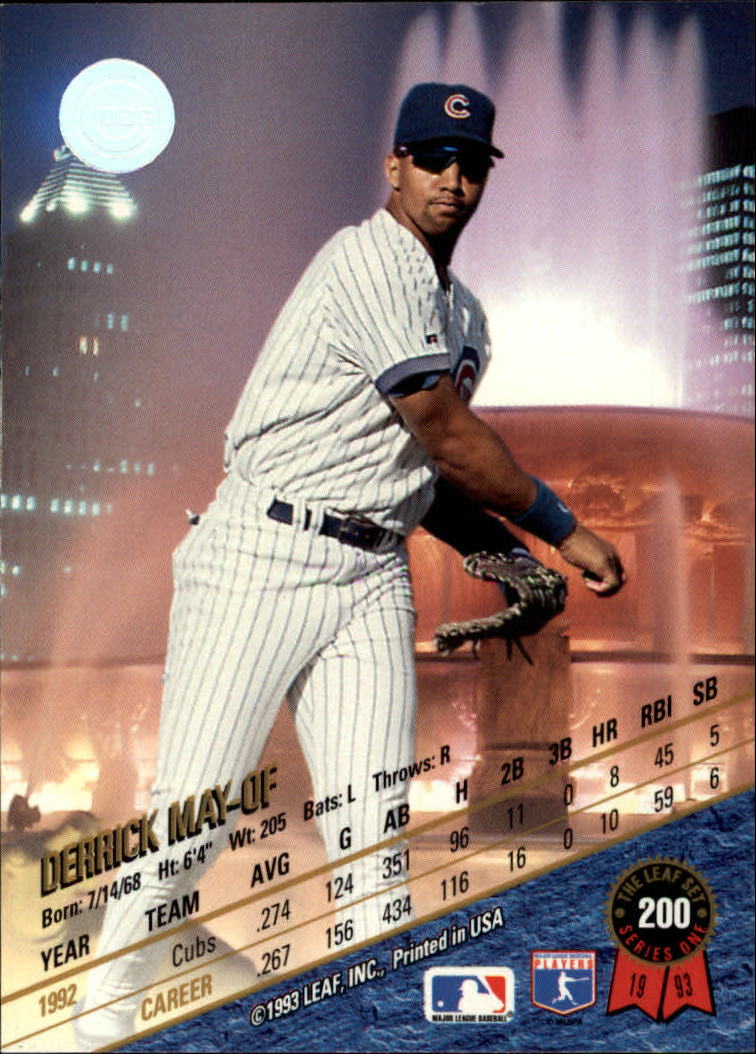 B6520- 1993 Leaf Baseball Card #s 1-249 +Rookies -You Pick- 15+ FREE US SHIP - Picture 401 of 483