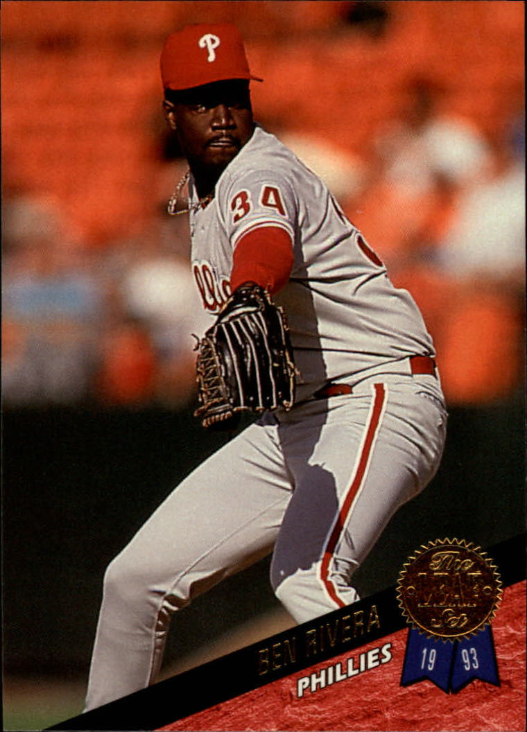 1993 Leaf Baseball "Main Set" Cards #201 to #400 - Picture 386 of 401