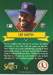 1993 Select (Score) Baseball "Chase Stars" Insert Cards - Picture 17 of 28