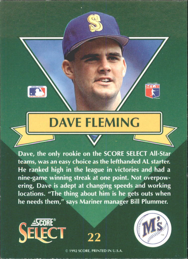 1993 Select (Score) Baseball "Chase Stars" Insert Cards - Picture 26 of 28