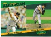 1993 Select Stat Leaders #87 R.Clemens/M.Mussina