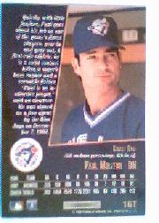 1993 Select Rookie/Traded #16T Paul Molitor back image