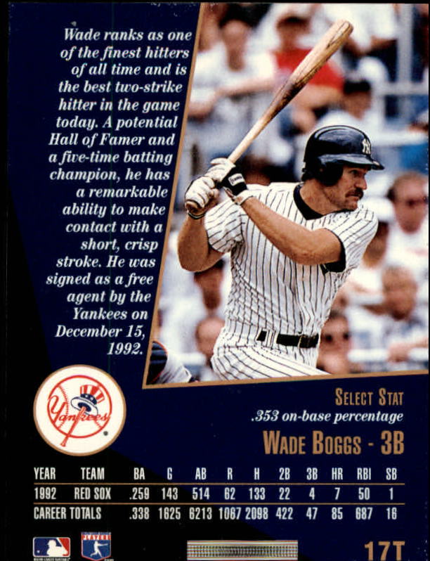 1993 Select Rookie and Traded (Score) Baseball - Picture 35 of 259