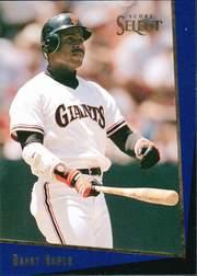 1993 Select Rookie/Traded #23T Barry Bonds