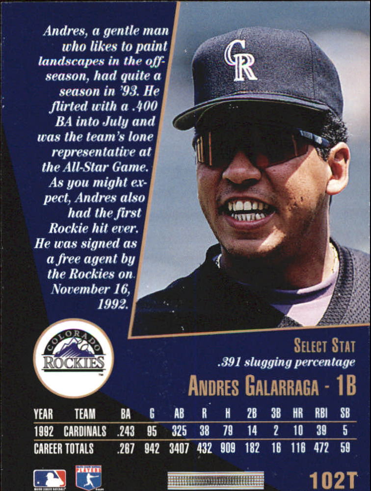 1993 Select Rookie and Traded (Score) Baseball - Picture 187 of 259