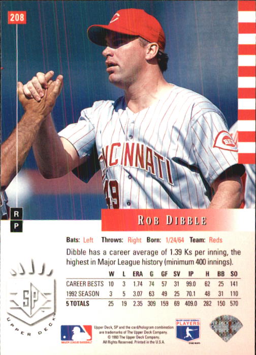 A6148- 1993 Sp Baseball Karte #S 201-290 + Rookies -du Pick- 15 + Gratis US - Bild 17 von 172