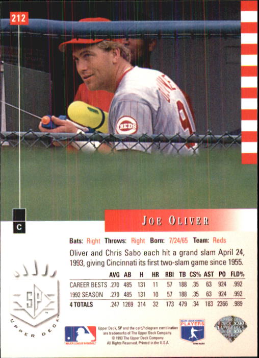 A6148- 1993 Sp Baseball Karte #S 201-290 + Rookies -du Pick- 15 + Gratis US - Bild 25 von 172